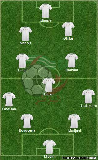 Algeria Formation 2014