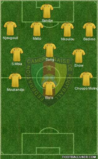 Cameroon Formation 2014