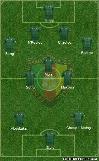 Cameroon Formation 2014