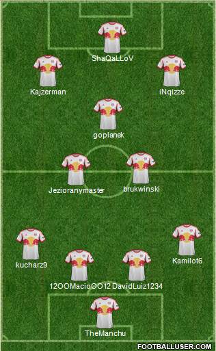 New York Red Bulls Formation 2014