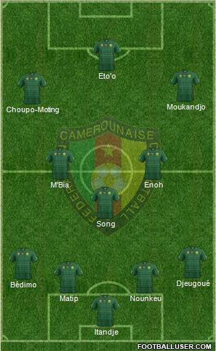 Cameroon Formation 2014