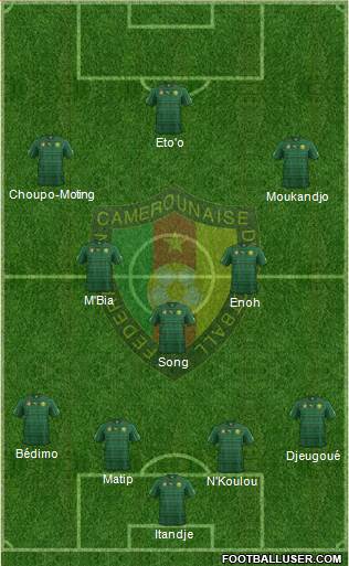 Cameroon Formation 2014