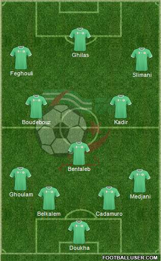 Algeria Formation 2014