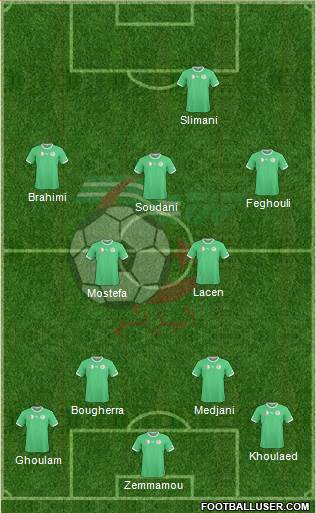 Algeria Formation 2014