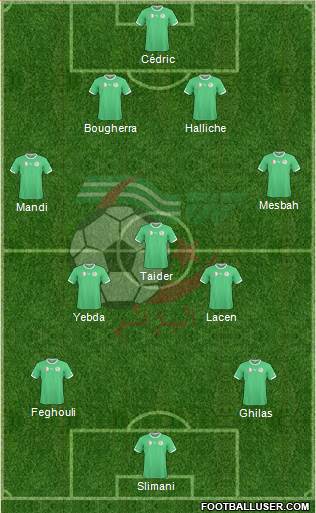 Algeria Formation 2014