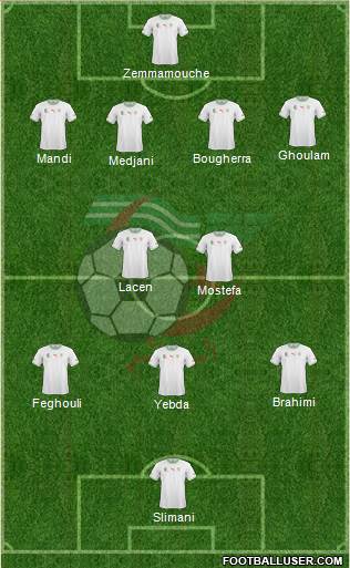 Algeria Formation 2014