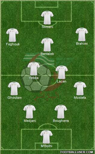 Algeria Formation 2014