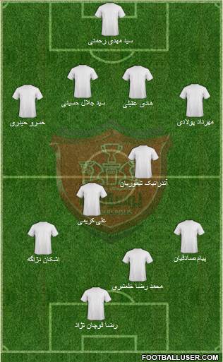 Persepolis Tehran Formation 2014