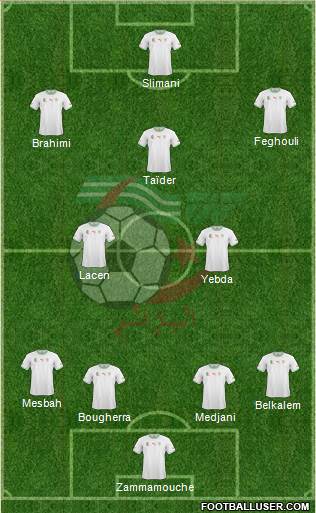 Algeria Formation 2014