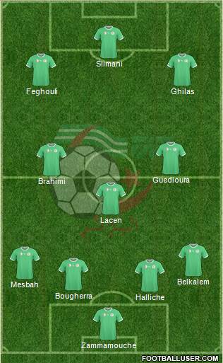 Algeria Formation 2014