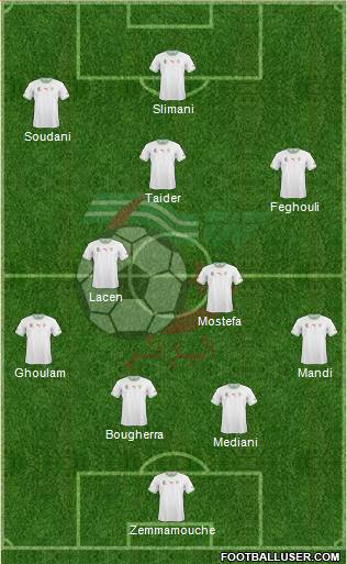 Algeria Formation 2014