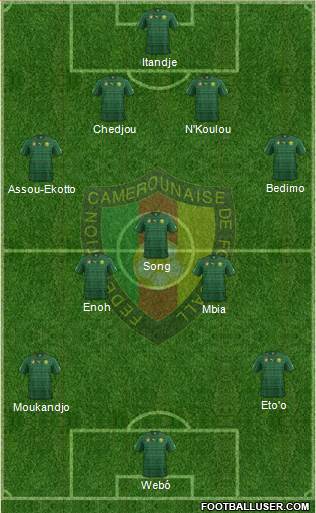 Cameroon Formation 2014