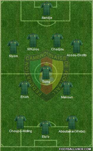 Cameroon Formation 2014