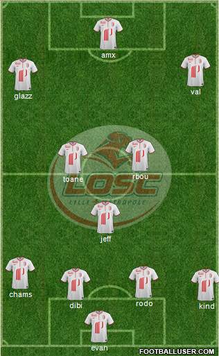 LOSC Lille Métropole Formation 2014