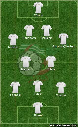 Algeria Formation 2014