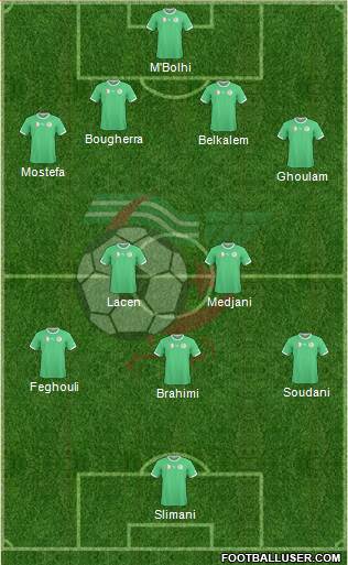 Algeria Formation 2014