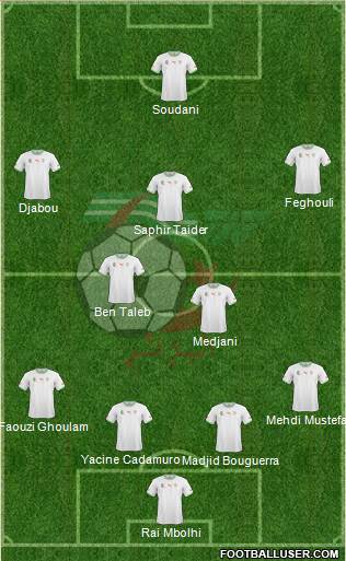 Algeria Formation 2014