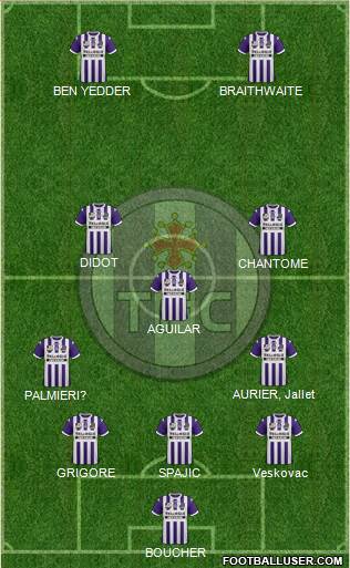 Toulouse Football Club Formation 2014