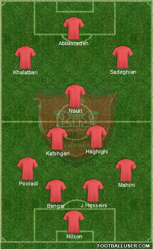 Persepolis Tehran Formation 2014