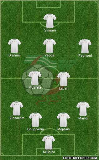 Algeria Formation 2014