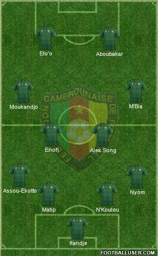 Cameroon Formation 2014