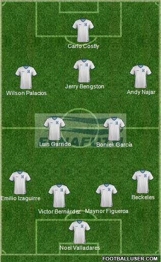 Honduras Formation 2014