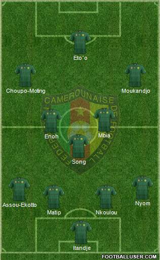 Cameroon Formation 2014