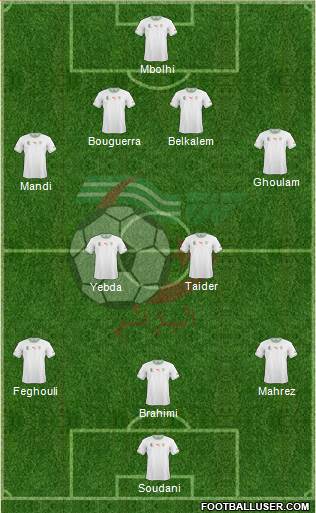 Algeria Formation 2014