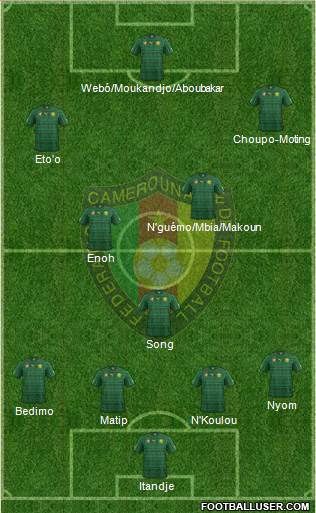 Cameroon Formation 2014