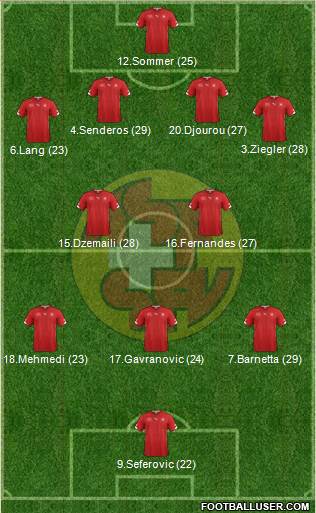 Switzerland Formation 2014