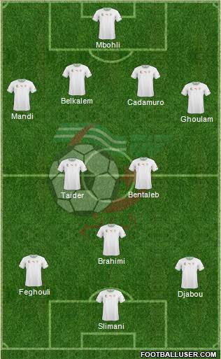 Algeria Formation 2014