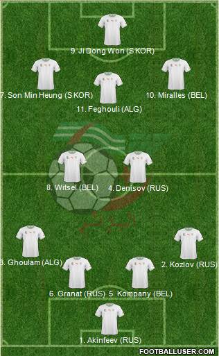 Algeria Formation 2014