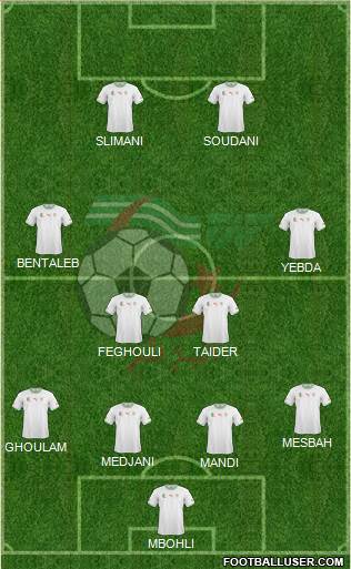 Algeria Formation 2014