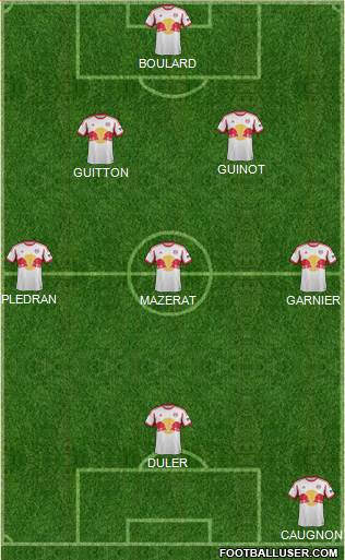 New York Red Bulls Formation 2014