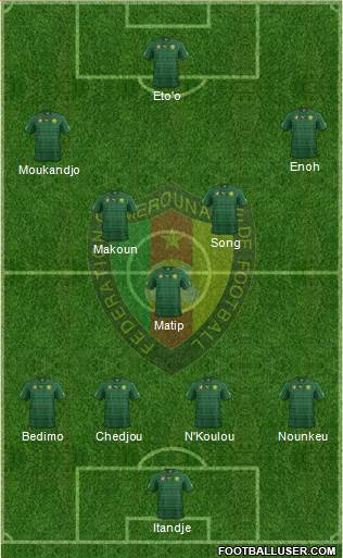 Cameroon Formation 2014