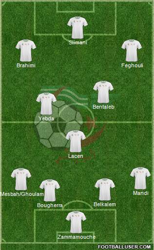 Algeria Formation 2014