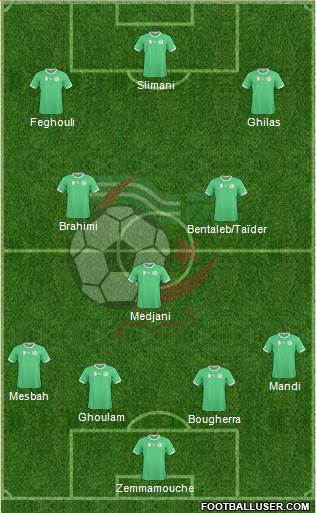 Algeria Formation 2014