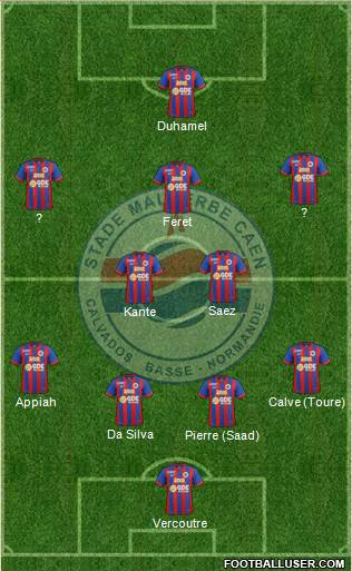 Stade Malherbe Caen Basse-Normandie Formation 2014