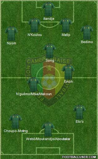 Cameroon Formation 2014