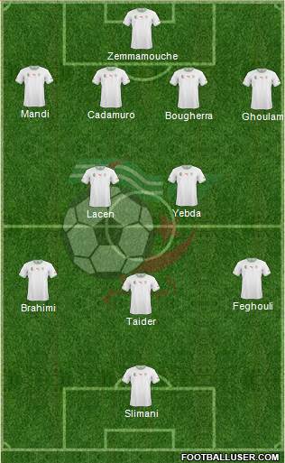 Algeria Formation 2014