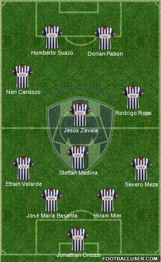 Club de Fútbol Monterrey Formation 2014