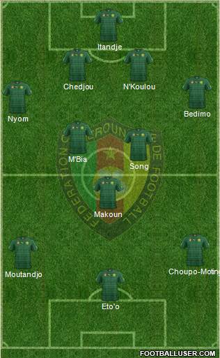 Cameroon Formation 2014