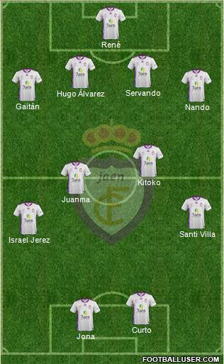 Real Jaén C.F. Formation 2014