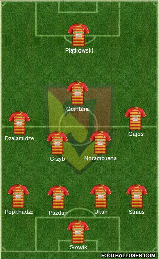 Jagiellonia Bialystok Formation 2014