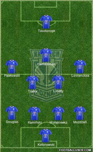 Lech Poznan Formation 2014