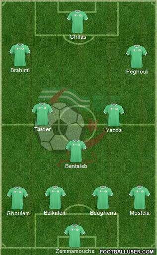 Algeria Formation 2014