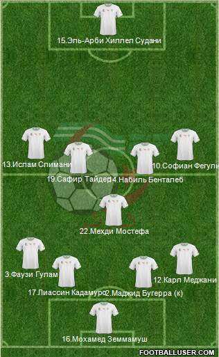 Algeria Formation 2014