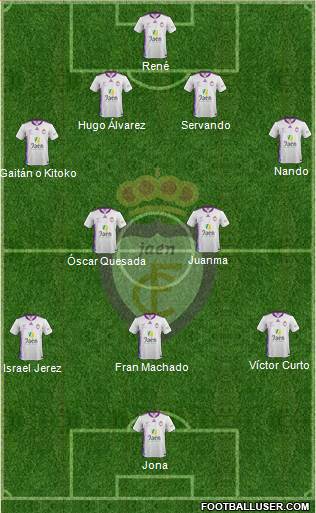 Real Jaén C.F. Formation 2014