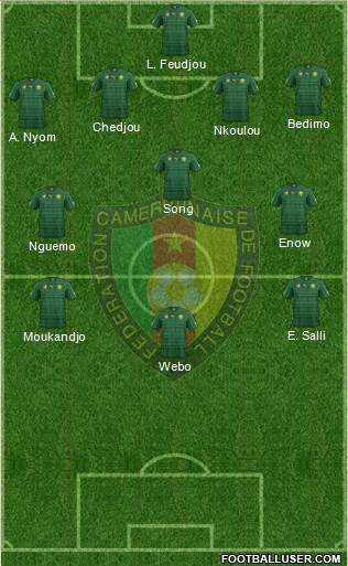 Cameroon Formation 2014