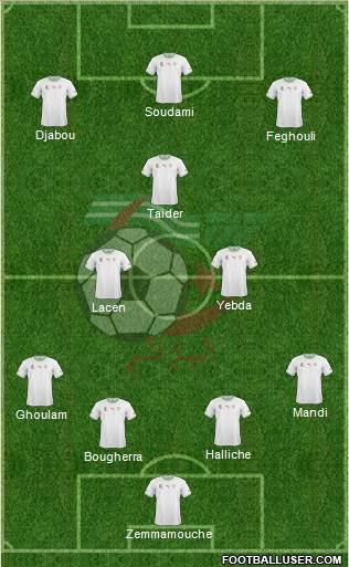 Algeria Formation 2014